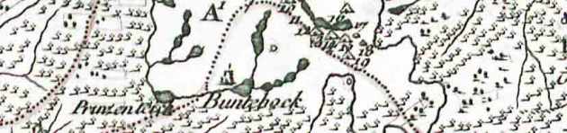 George-Louis Le Rouge, Mines et Forest du Hartz, Paris 1759, Detail.